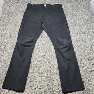 Club Ride Fat Jack Mountain Bike Pants Men Size XL  (36x32)  Black Cycling